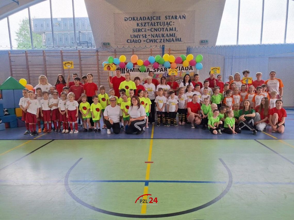 VIII Gminna Spartakiada Przedszkolaka w Lotyniu. Sportowe emocje i wielka radość najmłodszych