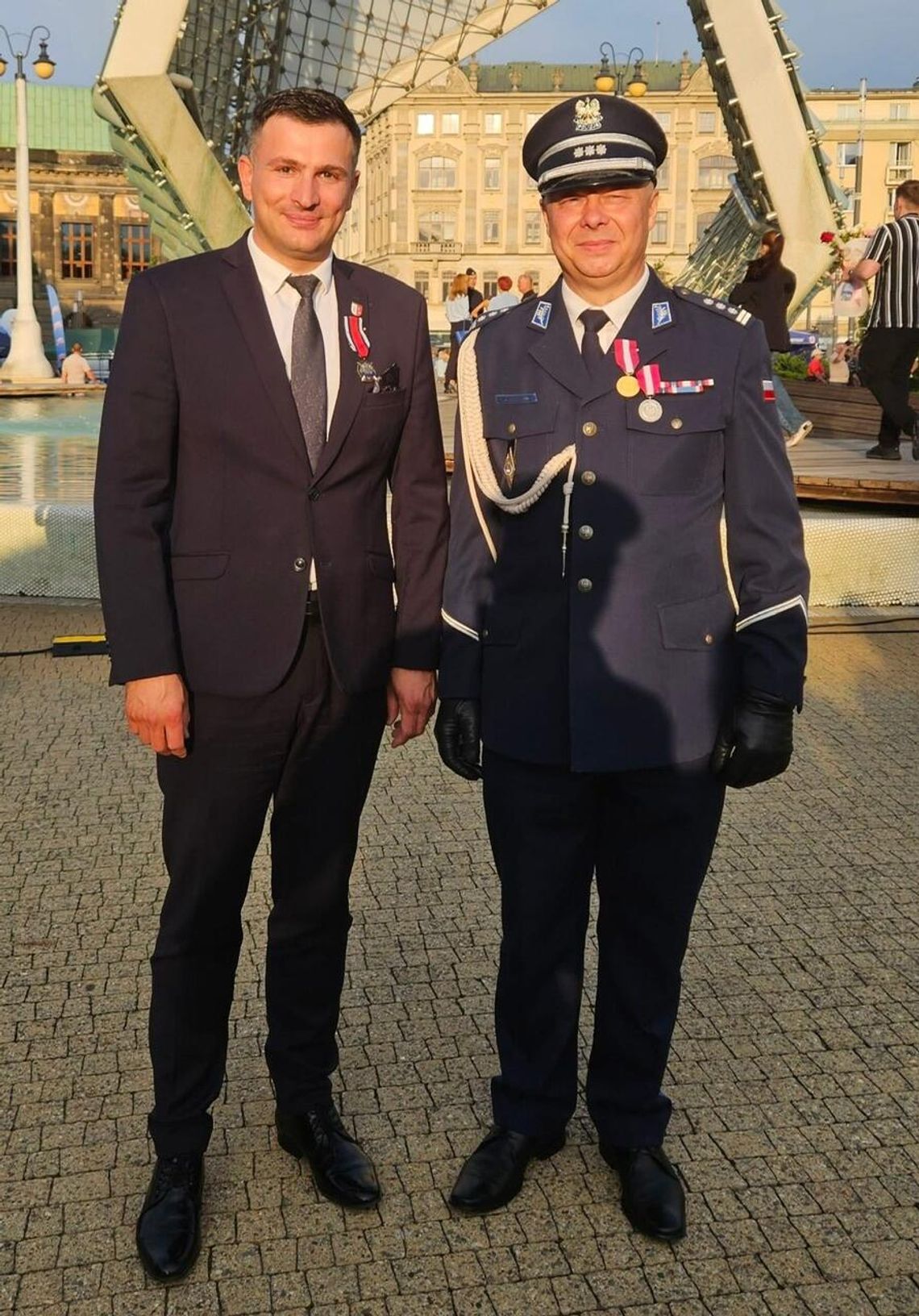 Wójt Gminy Zakrzewo uhonorowany Medalem za Zasługi dla Policji