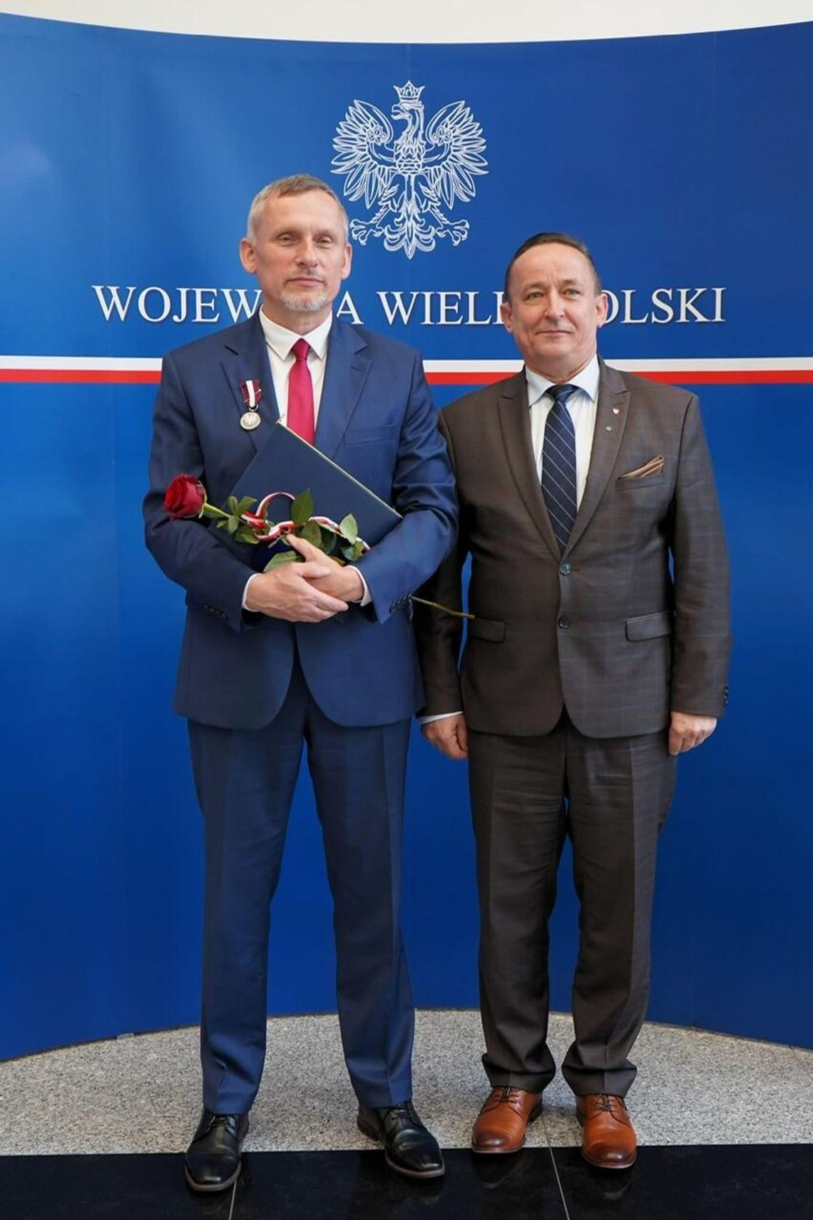 Wójt Gminy Złotów Piotr Lach odznaczony prestiżową Odznaką Honorową