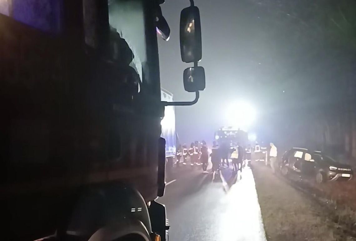 Wypadek na krajowej „jedenastce” między Krępskiem a Płytnicą – zderzyło się pięć pojazdów Wypadek na krajowej „jedenastce” między Krępskiem a Płytnicą – zderzyło się pięć pojazdów