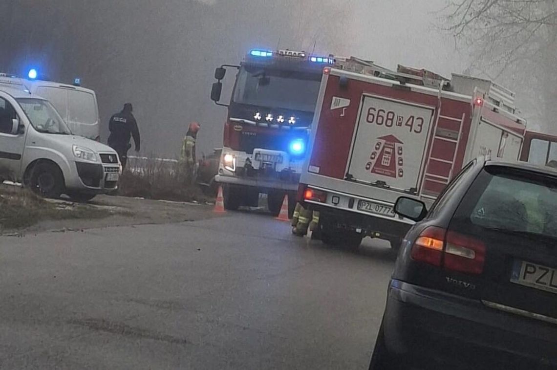 Wypadek na trasie Zalesie-Złotów