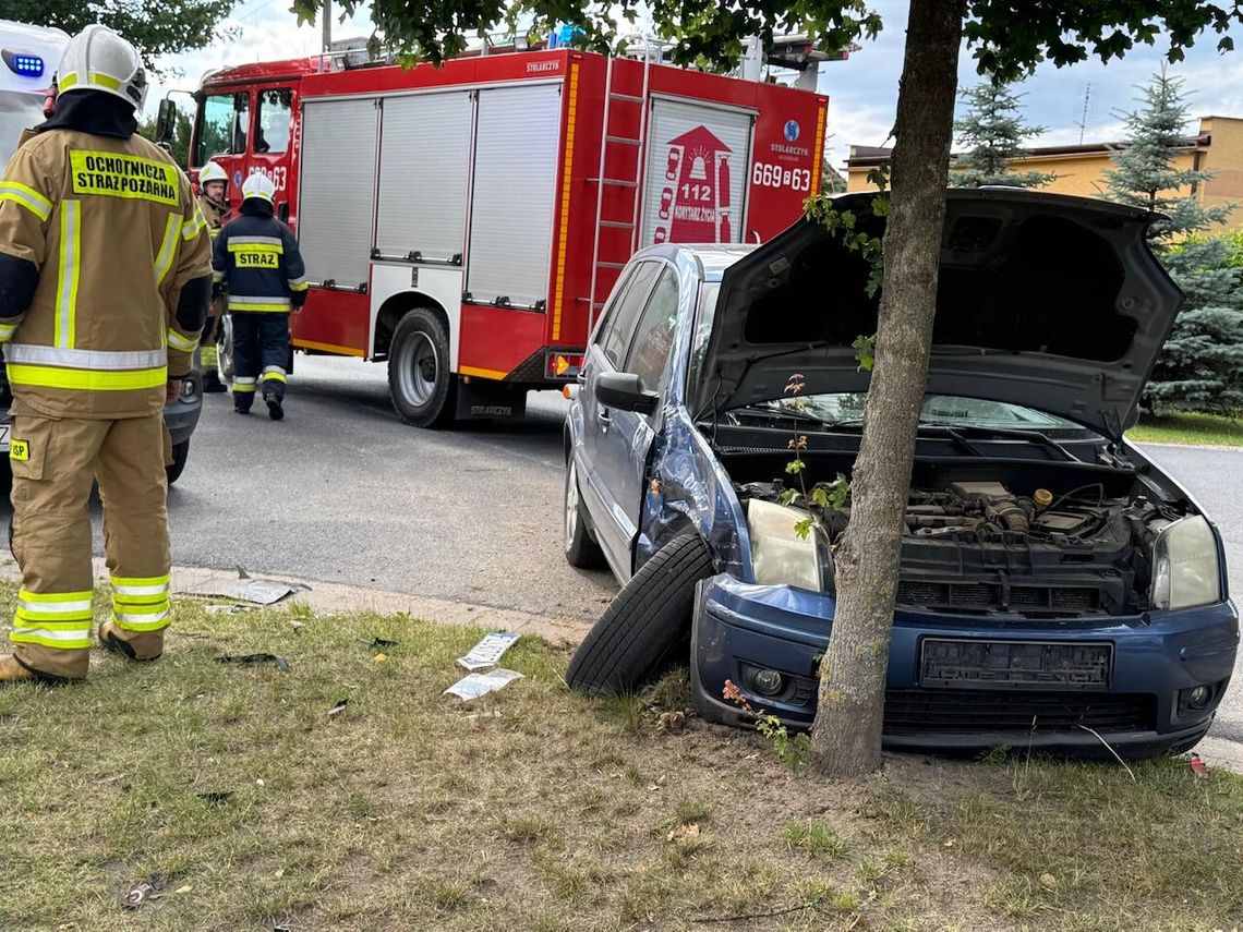 Wypadek na ul. Bytomiaków w Złotowie