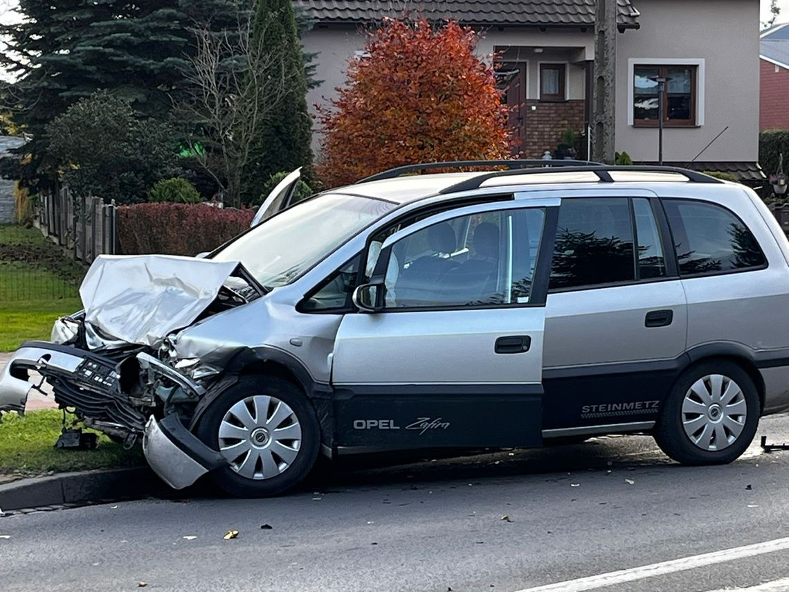 Wypadek na ul. Chojnickiej w Złotowie