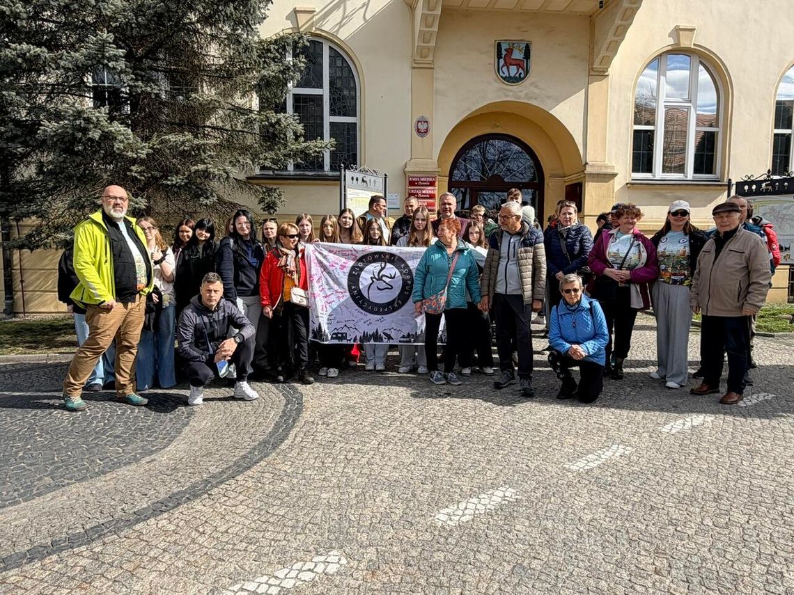 Wyruszył piechotą ze Złotowa do Francji