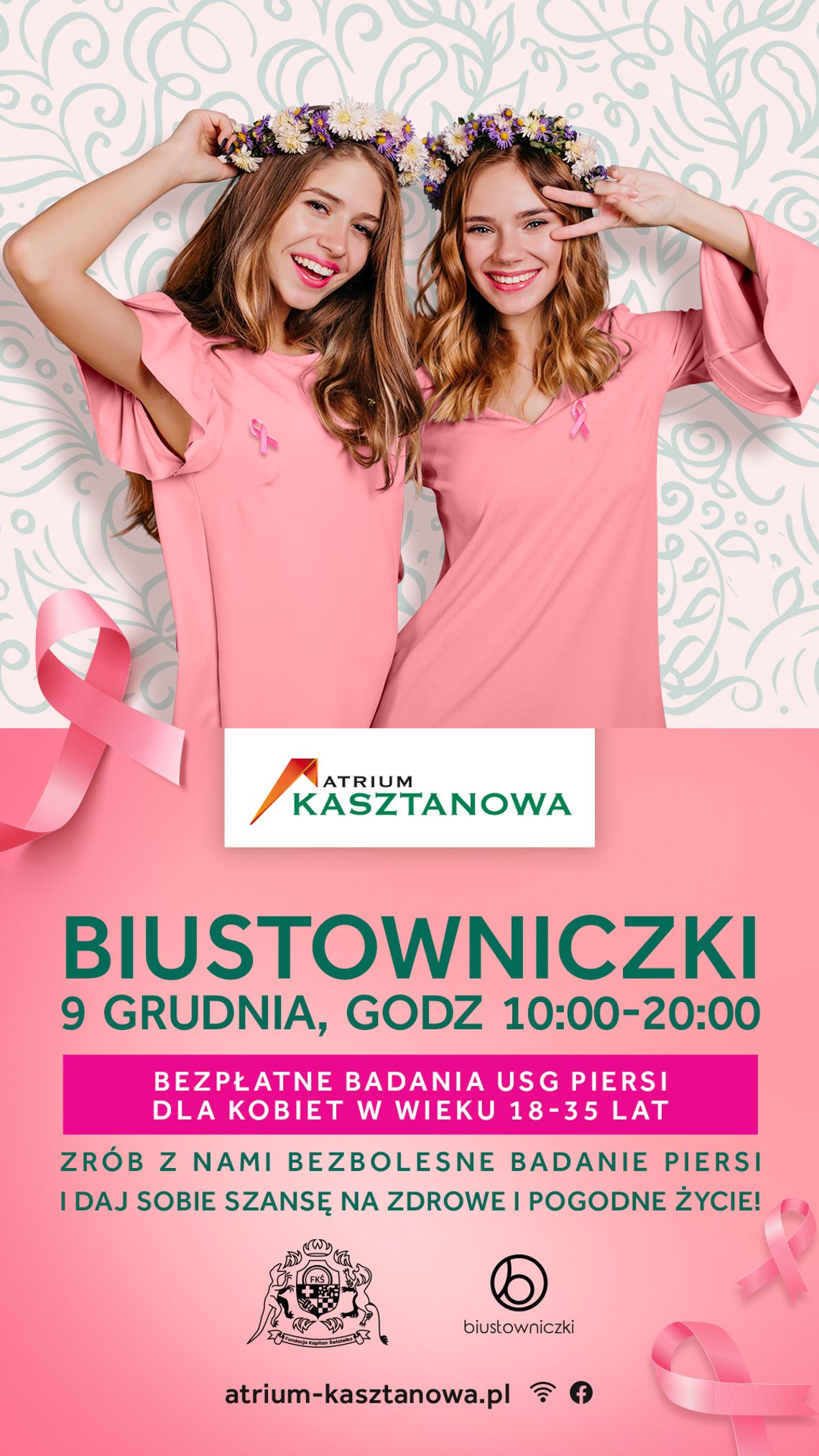 Zadbaj o zdrowie w kasztanowej w ramach akcji "Biustowniczki"