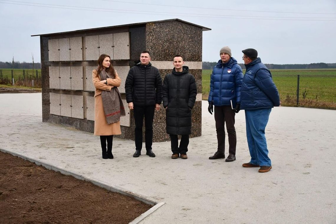 Zakończono budowę cmentarza komunalnego w Zakrzewie