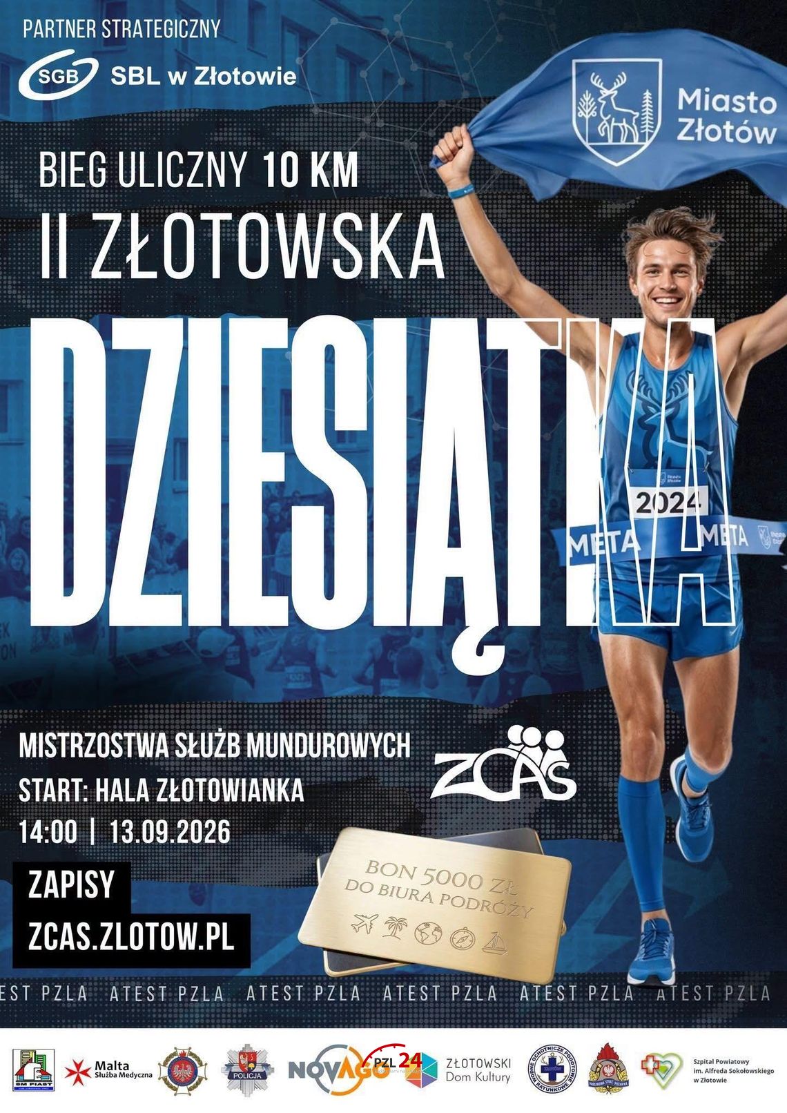 Zapisz się na Złotowską Dziesiątkę Zapisz się na Złotowską Dziesiątkę