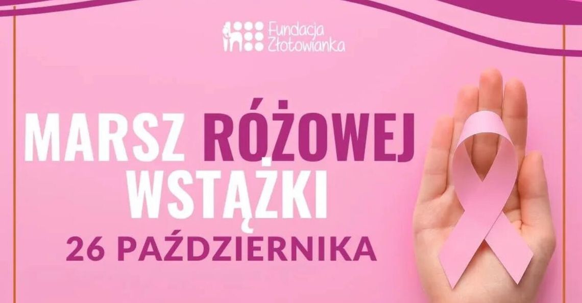 Zapraszamy na Marsz Różowej Wstążki