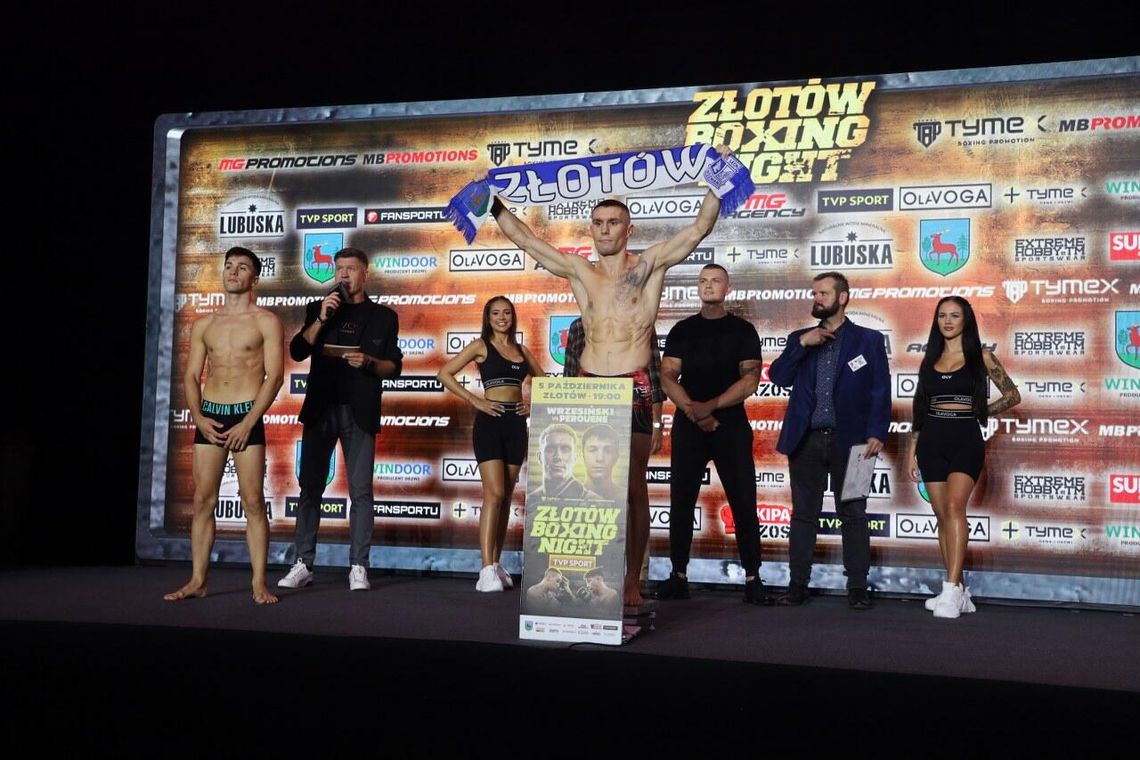 Złotów Boxing Night - ważenie przed galą w Złotowie