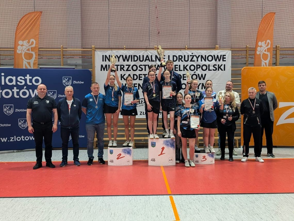 Złotów stolicą wielkopolskiego tenisa stołowego. Sparta z awansem i medalami!