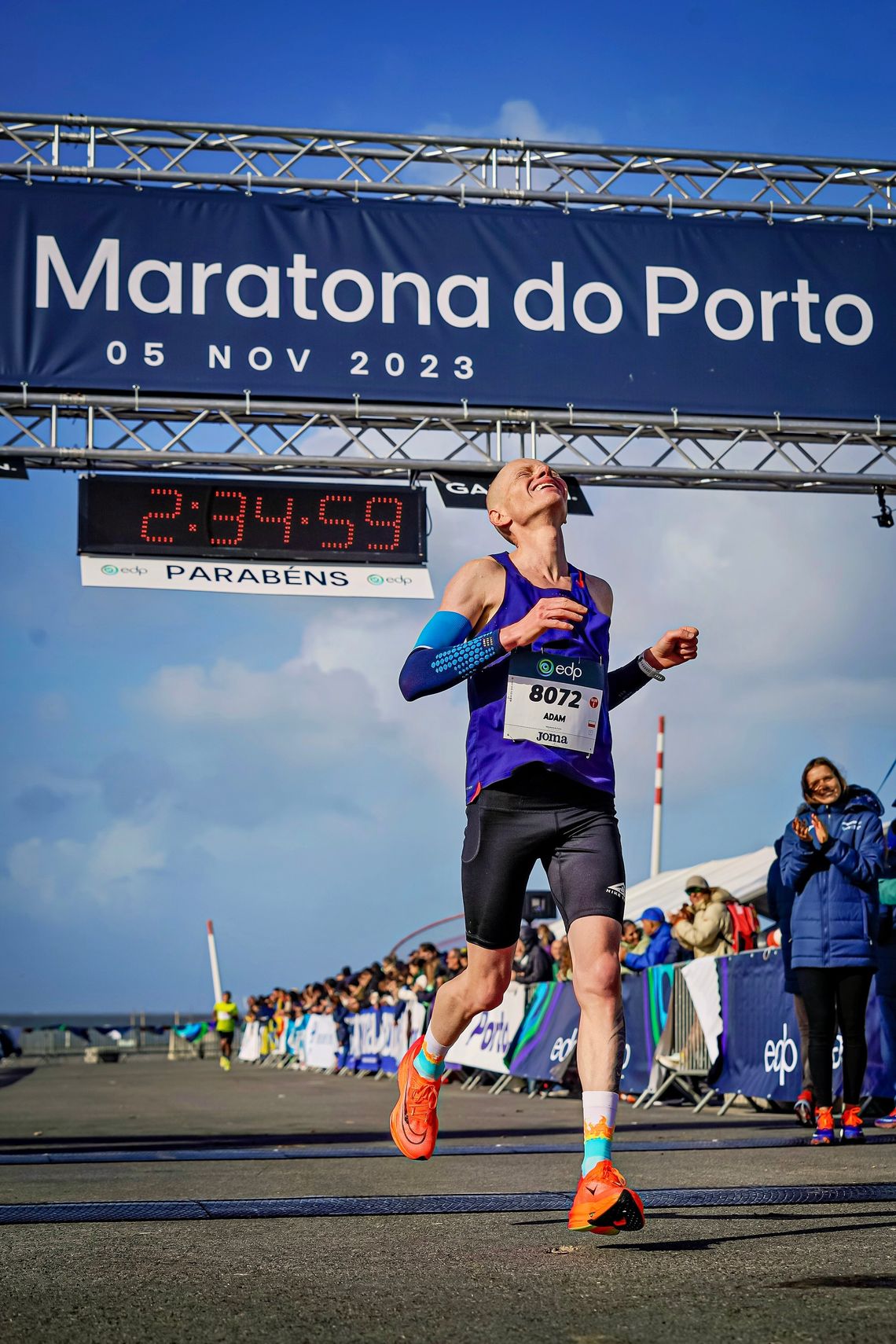 Złotowianin na maratonie w portugalskim Porto