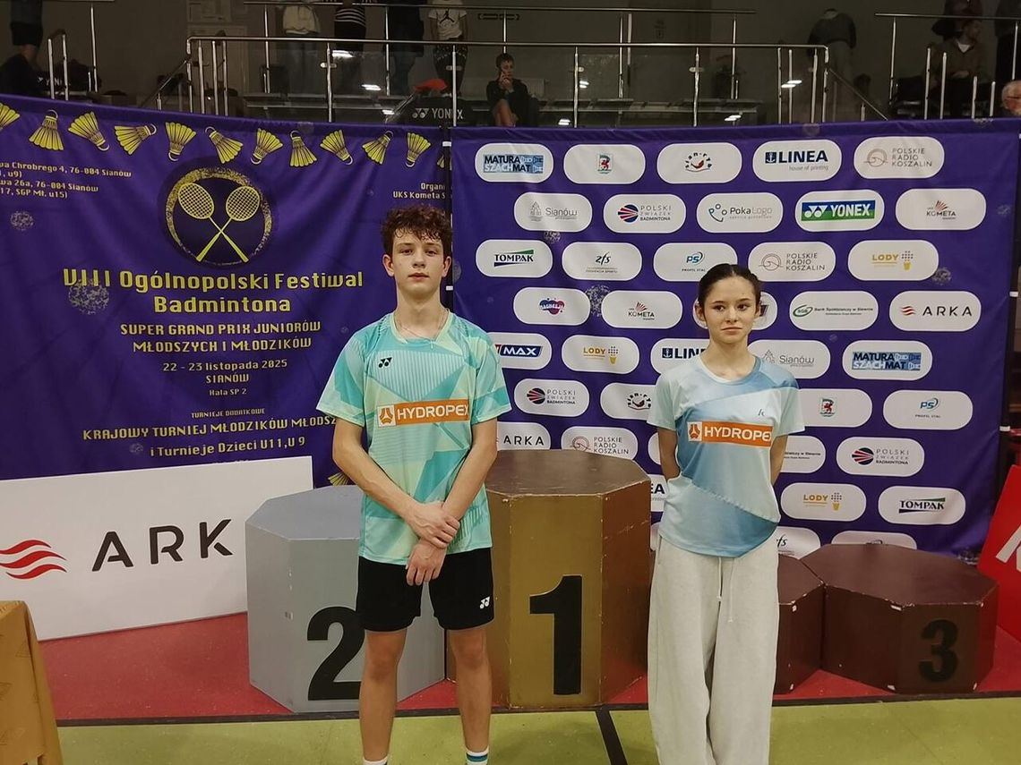 Złotowscy badmintoniści w krajowej czołówce! Udany występ w Super Grand Prix w Sianowie