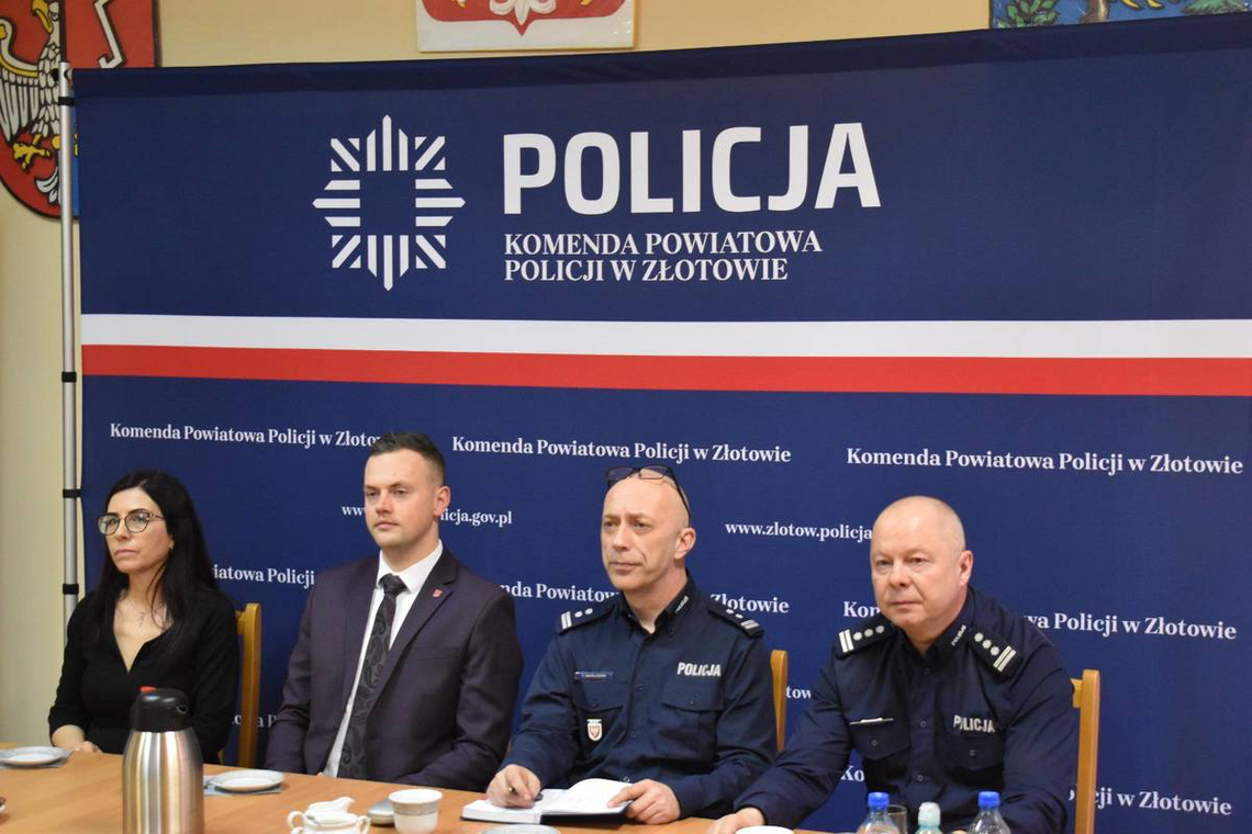 Złotowscy policjanci podsumowali rok – odprawa roczna w KPP Złotów