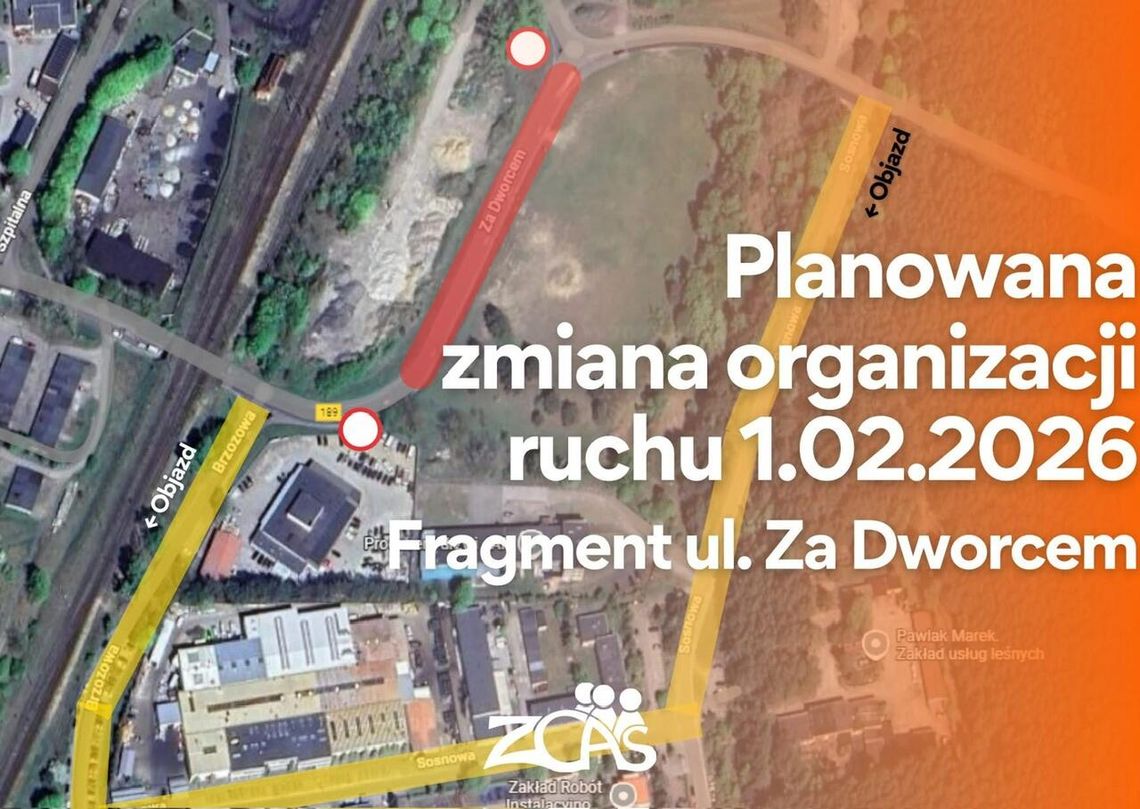 Zmiany w organizacji ruchu w Złotowie. Utrudnienia związane z widowiskiem „Walki o Złotów 1945”