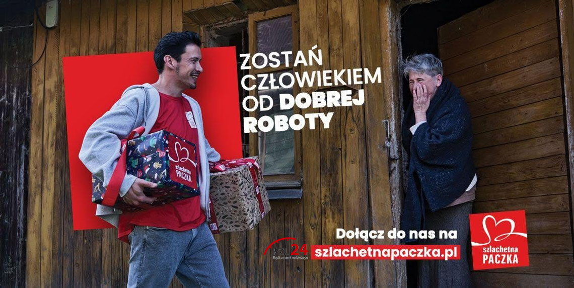 Zostań wolontariuszem Szlachetnej Paczki!